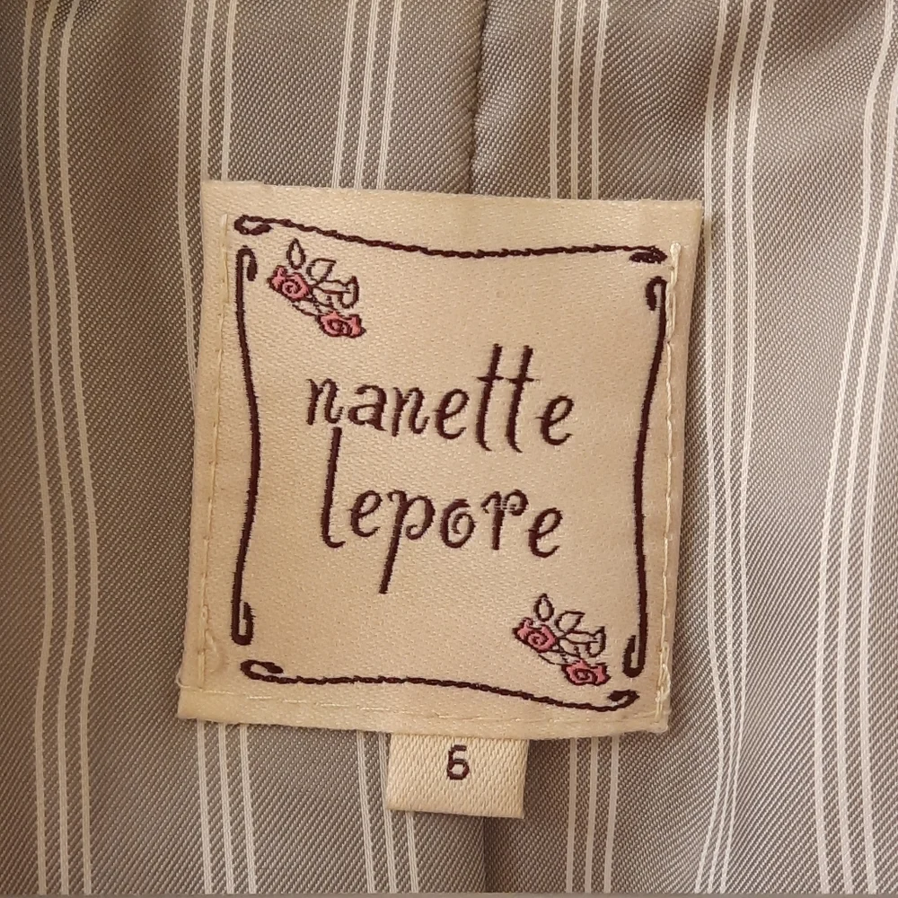 Nanette Lepore 'Racy Croc' Trench Coat